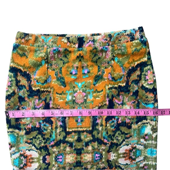 Maeve Anthropologie Women’s Pull On Tapestry Style Stretch Pencil Skirt, Small - Picture 10 of 11